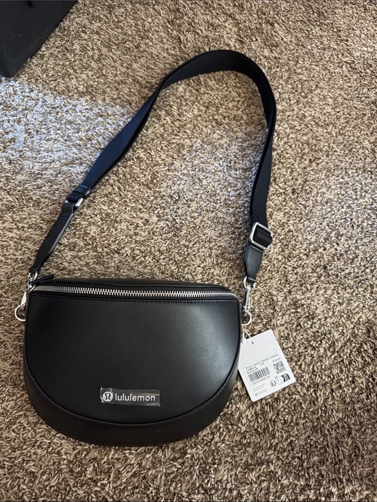lululemon athletica Handbags - Lululemon leather saddle cross body bag